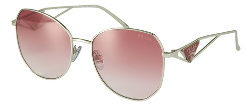 Prada Spr 57ys 1bc-09q Butterfly Shape Silver Pink Gradient (Usado)