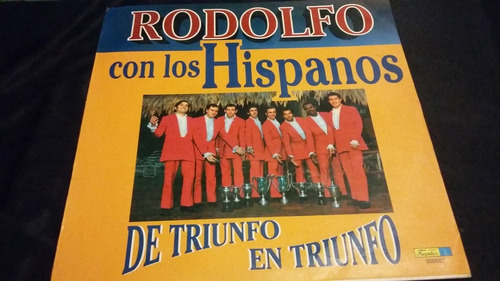 Rodolfo Con Los Hispanos De Triunfo En Triunfo Lp Cumbia
