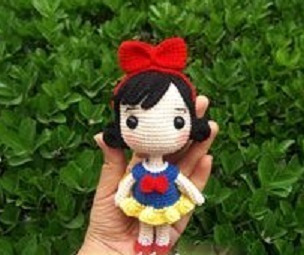 Patrones Princesas Y Blancanieves Amigurumi Crochetx2 +2reg.