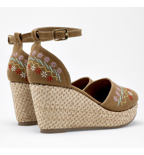 Zapatillas Mujer Mora Tierra 1125446 Camel Mt 125-458