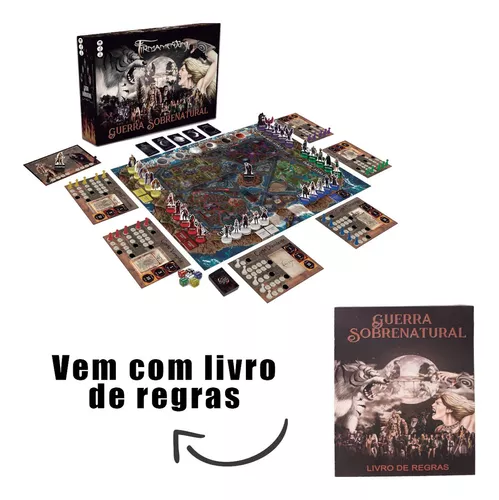 Brinquedos - Jogo Guerra Sobrenatural - Pais & Filhos - Loja Virtual