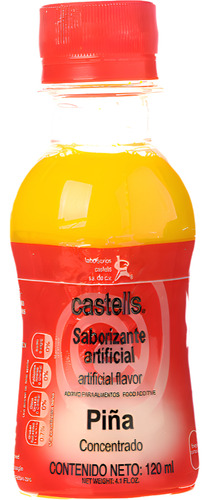 Saborizante Concentrado Piña Castells 120 Ml