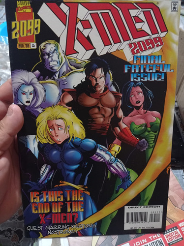 Cómic Marvel En Inglés X Men 2099 No.35  9