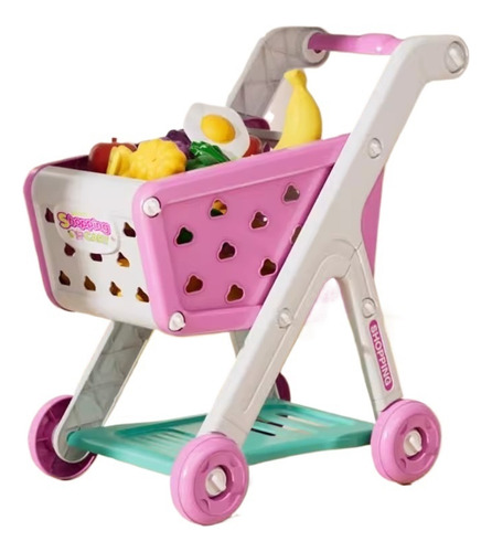 Carrito De Compras De Supermercado, Cocina De Frutas Juguete