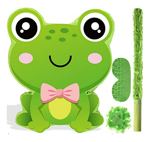Piñata De Rana Para Fiesta De Ranas - Suministros Y Decoraci