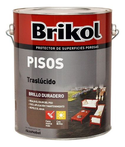 Brikol Incoloro Pisos Traslucidos Protector 4 Lts - Deacero