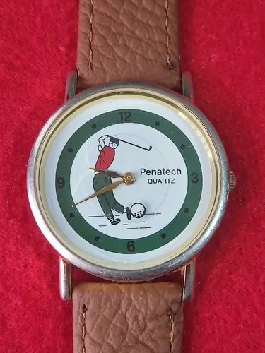Reloj Hombre Penatech Quartz Golf vintage . Cuotas sin inter s