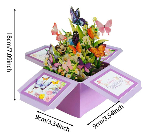 Bouquet De Flores De , Tarjeta De Felicitación, Violeta