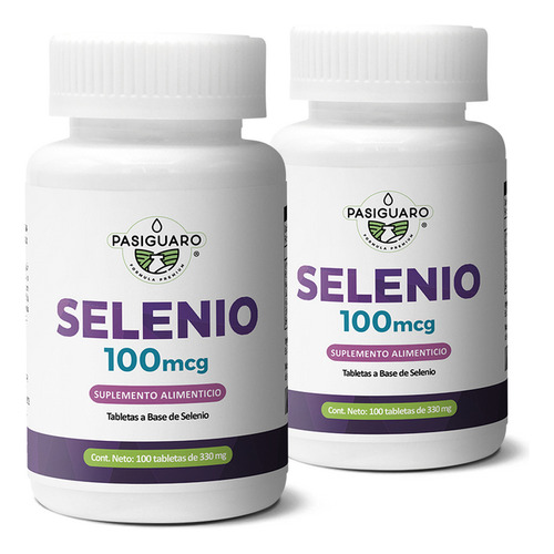 Selenio Minnerals 100 Tab De 330 Mg (duo Rinde 100 Días) Sabor Sin Sabor