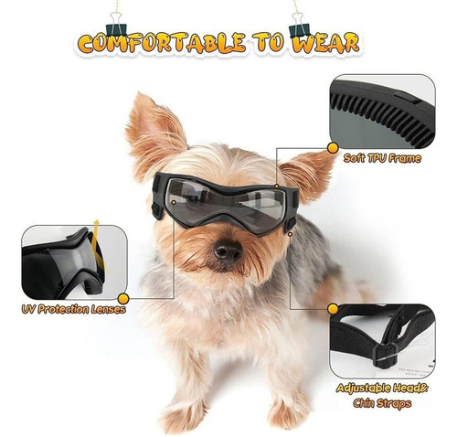 . Protective Glasses For Small And Medium Dogs Easy Wear
