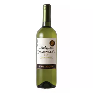 Vinho Branco Chileno Reservado Sauvignon Blanc 750ml Santa Carolina