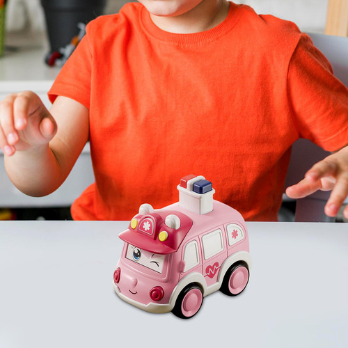 Press And Go-juguetes Educativos Para Coche, Ambulancia