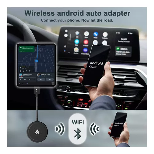 Adaptador Inalámbrico Android Auto Para Android Car Convert