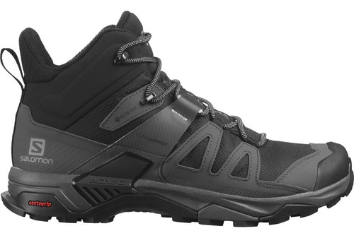 Bota Masculina Salomon X Ultra 4 Mid Gore-tex Preto