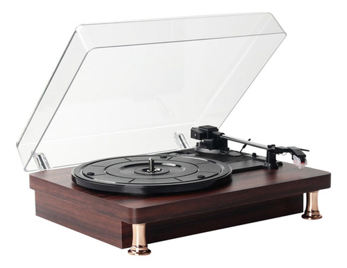 Tocadiscos De Vinilo De Estilo Vintage, Altavoz Estéreo