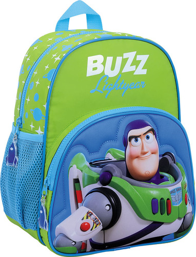 Toy Story Mochila 12 Espalda Buzz Verde Wabro