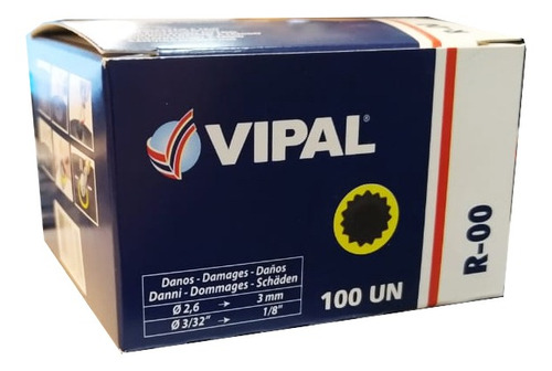 Kit Com 30 Remendo Reparo Camara Vipal Estrela R-00 30mm