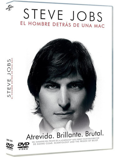 Steve Jobs El Hombre Detrás De Una Mac | Dvd Película Nueva