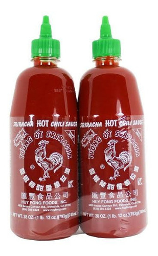 Caja Salsa Sriracha Original 12pzs 793gr