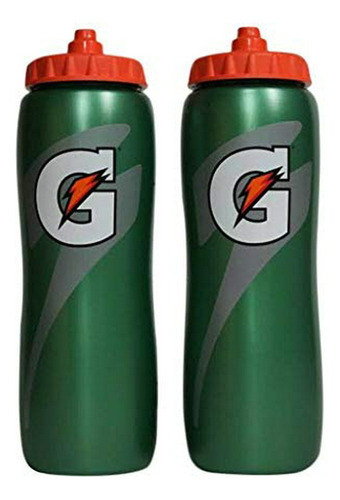 Gatorade Squeeze Water Sports Bottle 32 Oz Pack De 2