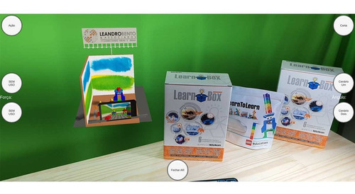 Kit Montagem Realidade Aumentada Com Peças Lego®