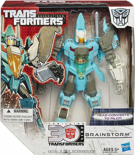 Transformers Generaciones Voyager Brainstorm