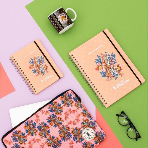 Imagen 7 de 7 de Cuaderno Studio Rayado Tigre A5