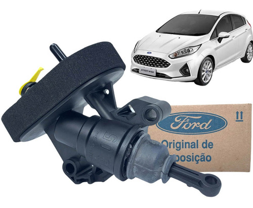 Cilindro Pedal Embreagem New Fiesta Nacional 1.5 1.6