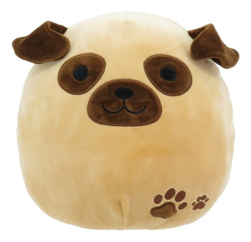 Peluches Almohada Felpa Suave Niños Perro Pug Kawaii 35 Cm