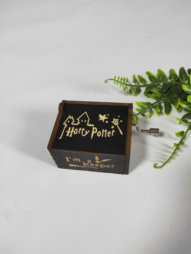 Imagen 4 de 6 de Caja Musical Madera - Harry Potter - Diseño Always