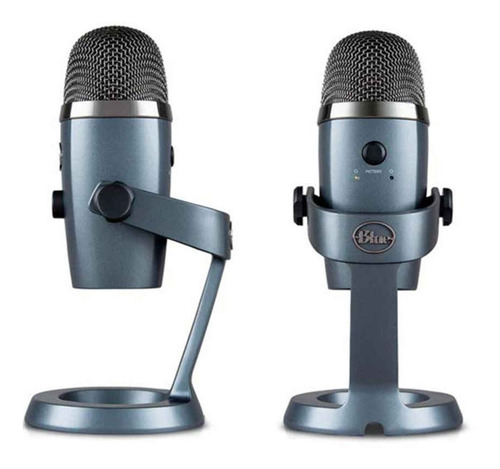 Micrófono Blue Yeti Nano condensador omnidireccional shadow grey