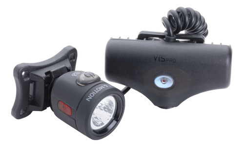 Luz Y Movimiento Vis Pro Helmet Bike Light