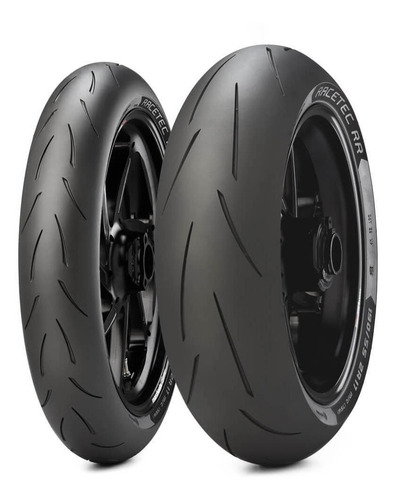 Par Pneu Metzeler Racetec K3 Rr 120 + 190 Novo