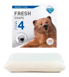 Almohada Spring Air Memory Foam Con Gel Fresca