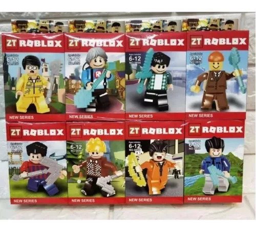 Blocos De Montar Do Jogo Roblox - Lego - Kit 8 Personagens no Shoptime