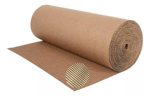 ROLLO CARTON ONDULADO 120cm x 100m