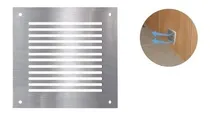 Comprar Rejillas Para Ventilación Muebles, Hogar Acero Inox. 10 X 10