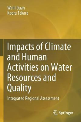 Libro Impacts Of Climate And Human Activities On Water Re...