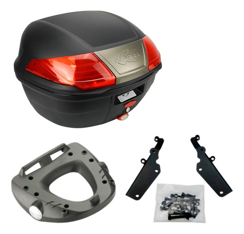 Baul Trasero Top Case 40 L Con Soporte P/ Ktm 790 Adventure