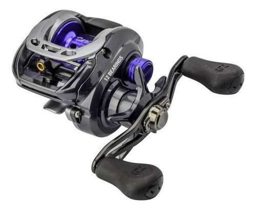 Carretilla elevadora Daiwa Fuego 100xs 8. 1:1 - Arrastre 6 kg - Izquierda