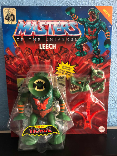Masters Of The Universe, Leech, Deluxe Mattel (Usado)
