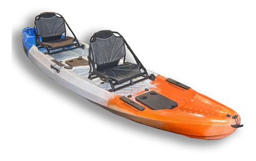 Kayak Verado Doble De Pesca Asiento Porta Caña Nautica
