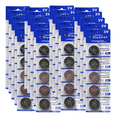 Bluedot Trading Cr2450 Bateria Litio Celda 1