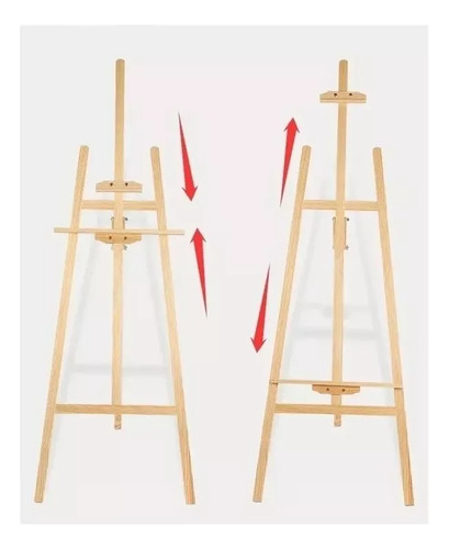 Set De 7 Pcs De Arte Acrilico Kit Para Pintar Atril Bastidor
