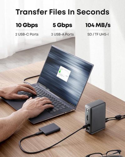 Estación Dock Anker 13 Puertos Usb-c Hdmi Ethernet