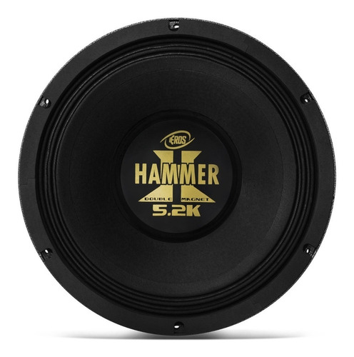 Woofer 12'' Eros E12 Hammer 5.2k Black 2600w Rms 4 Ohms