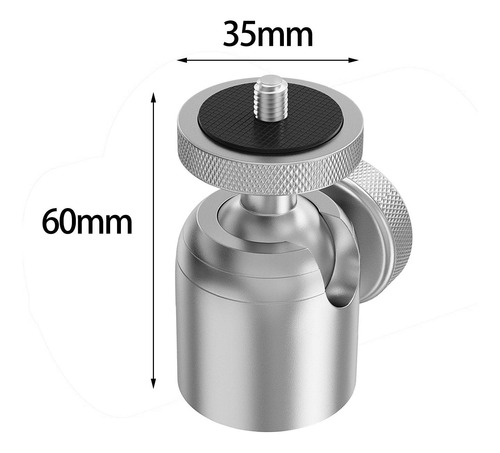 Mini Rótula Fácil De Usar Soporte Mini Trípode 1/4