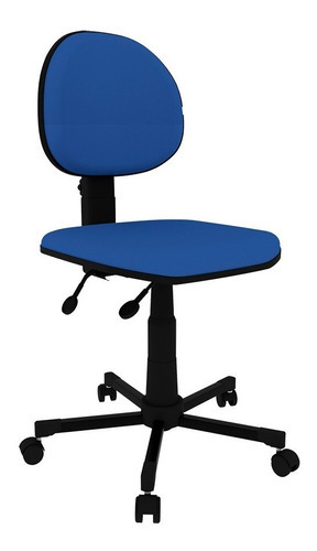 Cadeira Executiva Back System Giratória Cor Azul