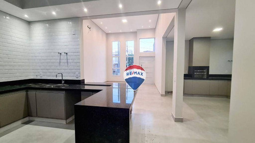 Imagem 4 de 30 de Casa Térrea 3 Quartos Com Escritório Condomínio Reserva Real Paulínia S.p. - Ca2252