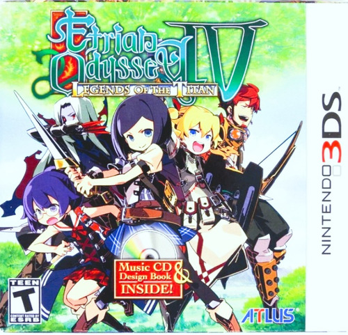 Etrian Odyssey Iv Legends Of The Titan 3ds Edición Especial 